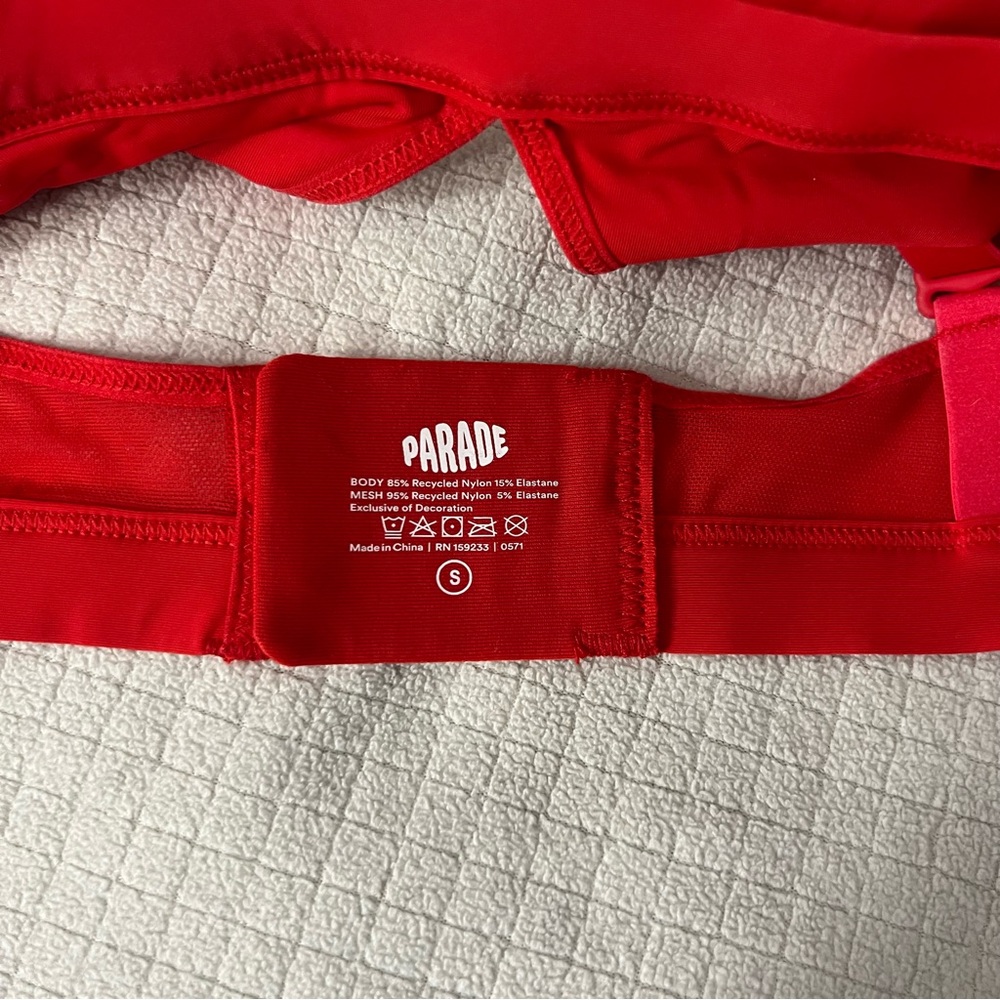 Red Bralette - Picture 3 of 3